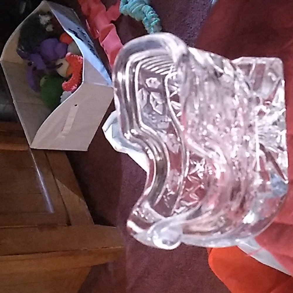 ROYAL LIMITED LEAD CRYSTAL SLED VINTAGE
